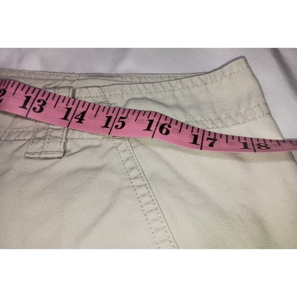 L.L. BEAN: Kahaki Zip-Up Shorts, Women's Size 16 - Picture 4 of 5